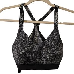 Victoria’s‎ Secret Sport “Incredible Lightweight” Racerback Sports Bra 34B Gray